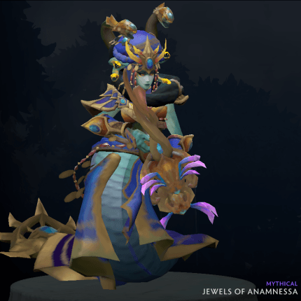 DOTA 2 – Battle Pass 2022 Very Rare - Medusa - Jewels of Anamnessa