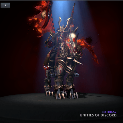 DOTA 2 - Diretide 2022 Cache 2 - Chaos Knight - Unities of Discord (Ultra Rare)