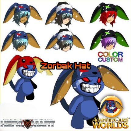 AQW - Zorbak Plush Hat