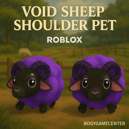 Roblox - Void Sheep Shoulder Pet (Shoulder) (Very Good Rated) (Prime Gaming)