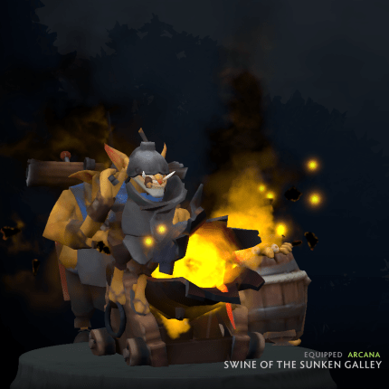 DOTA 2 – Arcana – Techies - Swine of the Sunken Galley